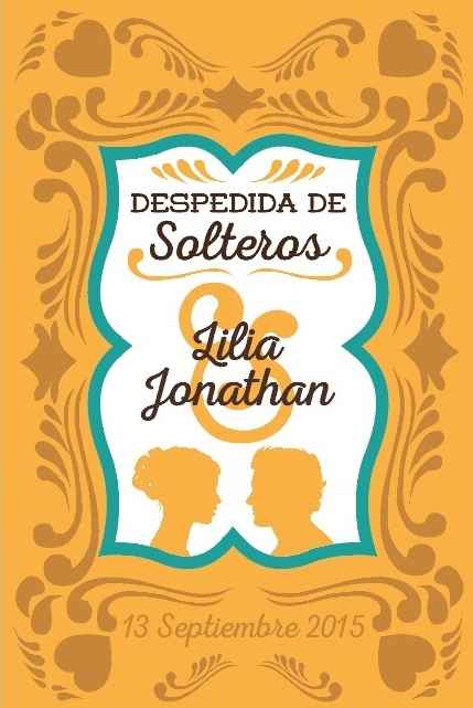 Invitación despedida mixta