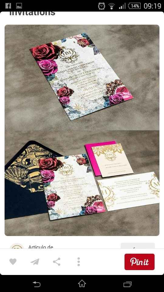 Invitaciones y detalles - 1