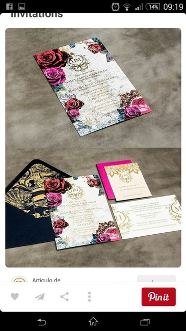 Invitaciones y detalles - 1