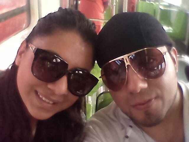 Con mi amorcito Salvador