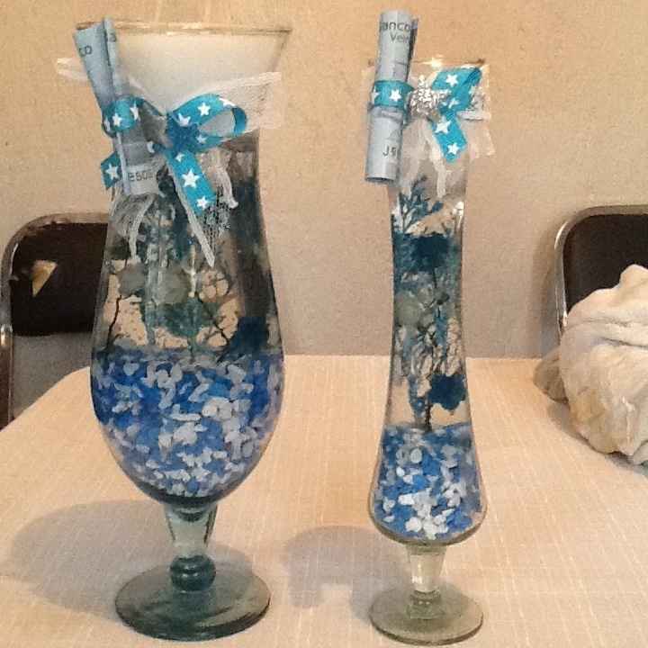 vela grande y pequeña