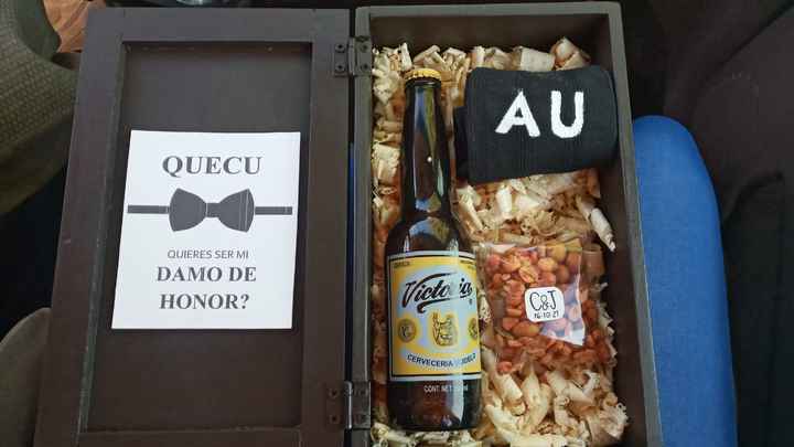 Detalle para bridesmaid y best man.. - 2