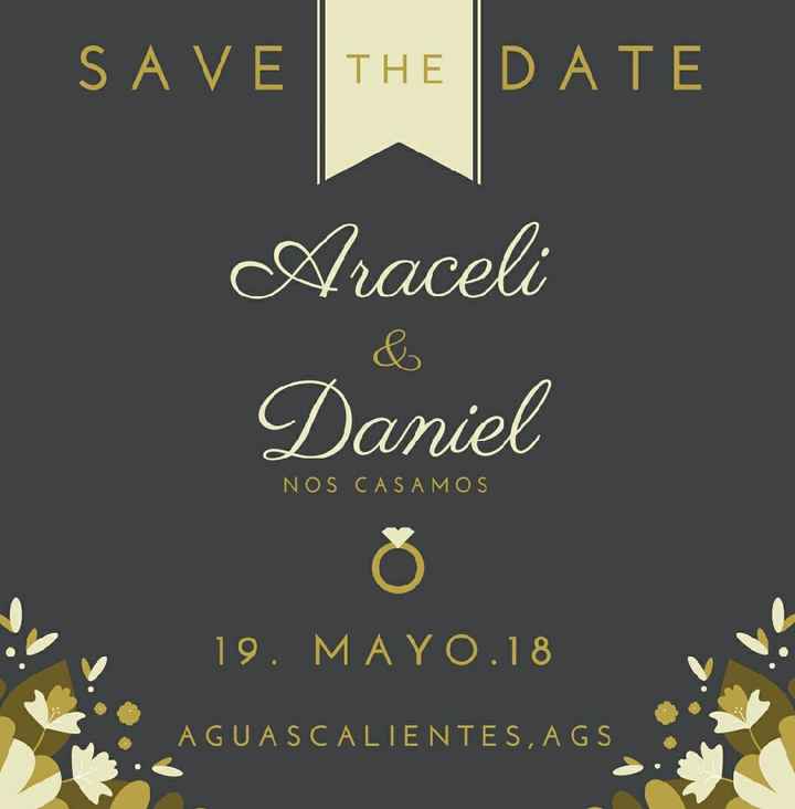 Cuando es correcto mandar el save the date si la boda es en otra ciudad - 1
