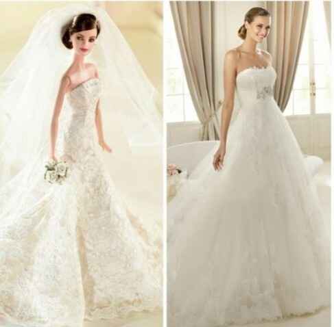 Mi look de novia barbie leidi - 1