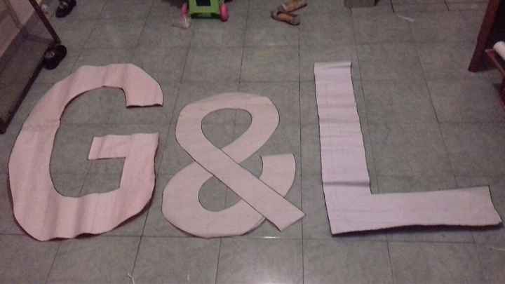 Avance: mis letras "gigantes" - 1
