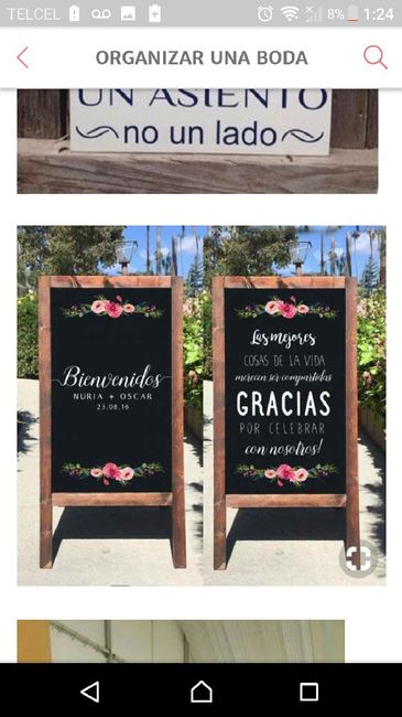 Letreros de bienvenida - 1