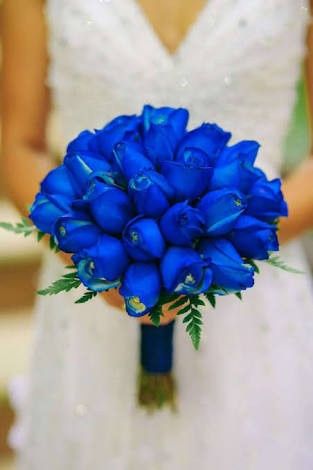 Ramo de la novia con flores azules?? - 3