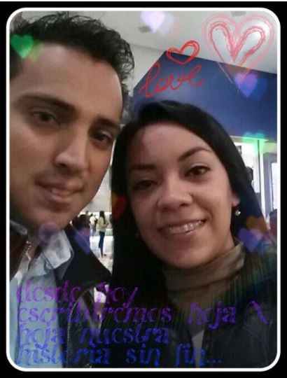 la primer foto juntos