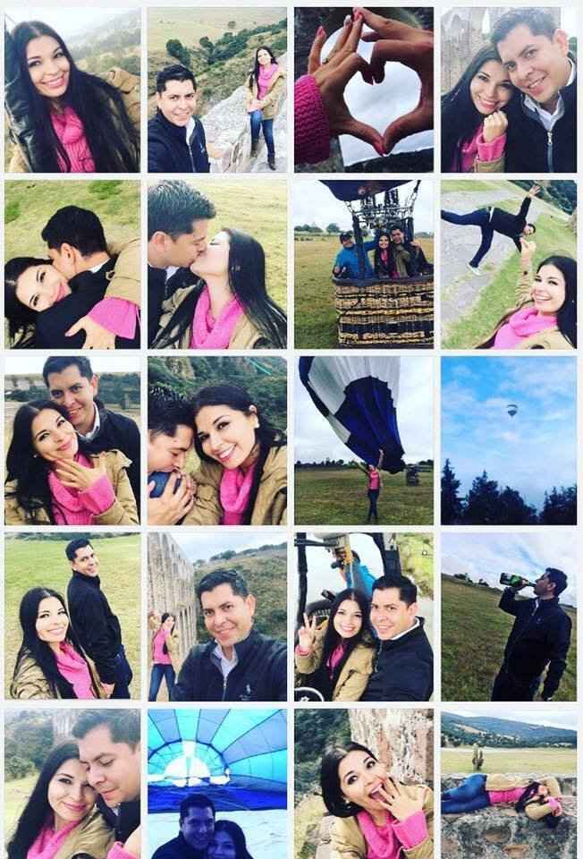 El amor está en el aire 💕☁️☁️...