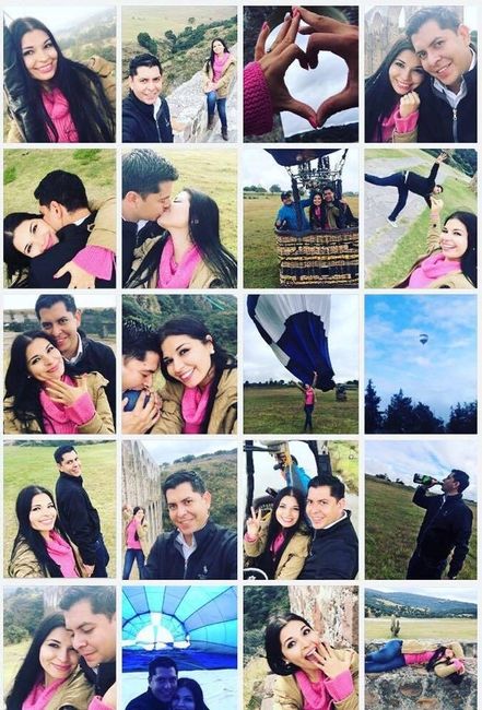 El amor está en el aire 💕☁️☁️...