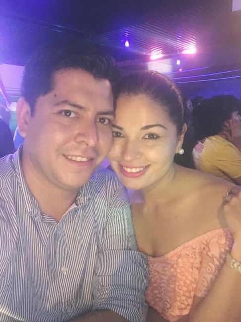 Celebrando mi pedida de mano 