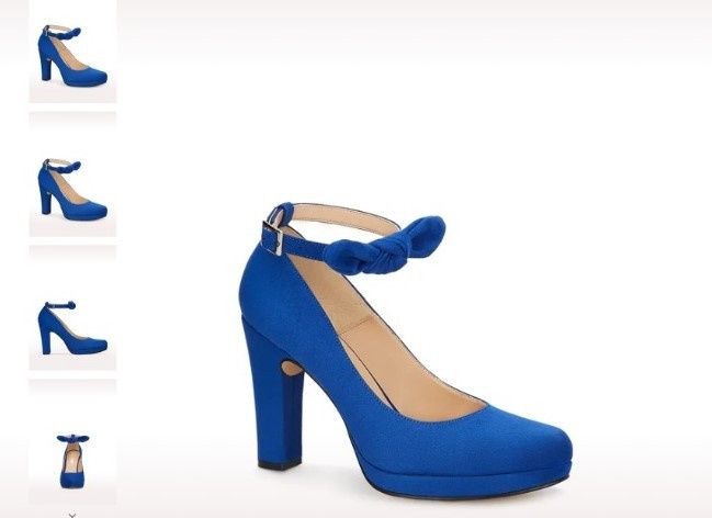 Zapatos en color azul 💙 21