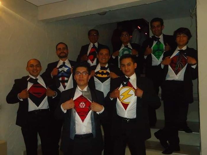 Boda al estilo superhéroes 💥 29