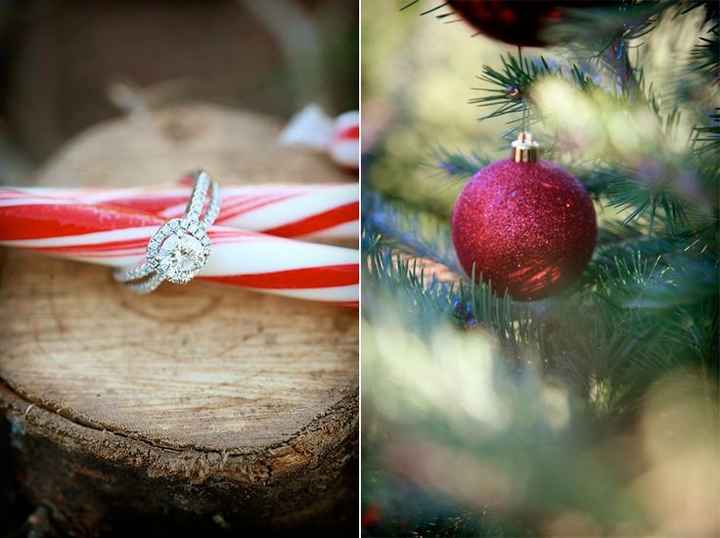 En bastones de caramelo