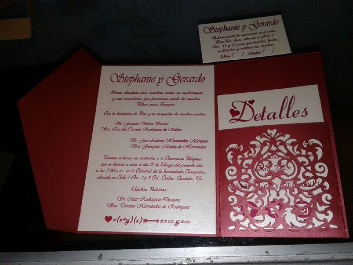  Invitaciones listas!!!! - 2