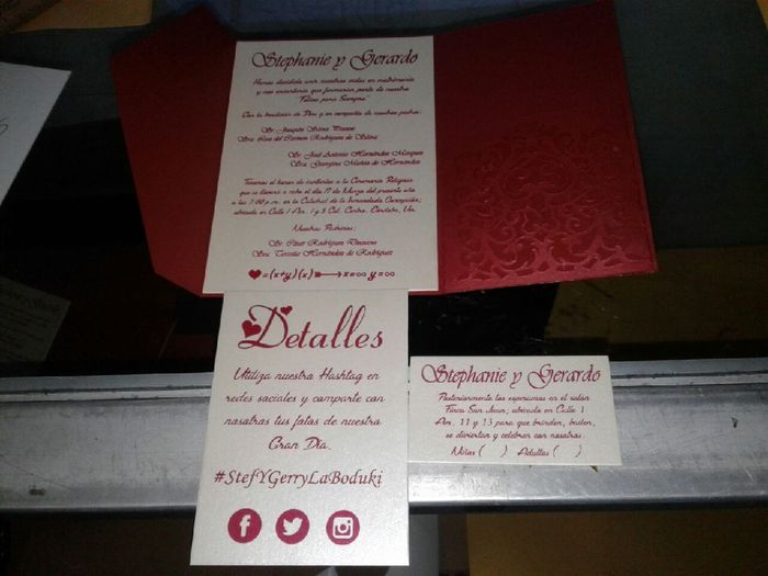  Invitaciones listas!!!! - 3