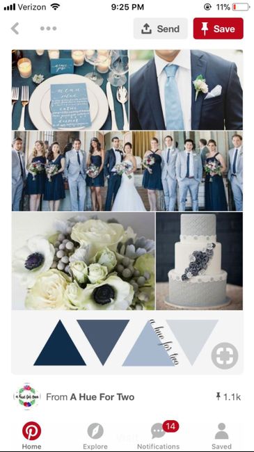 Boda con toque azul. 35