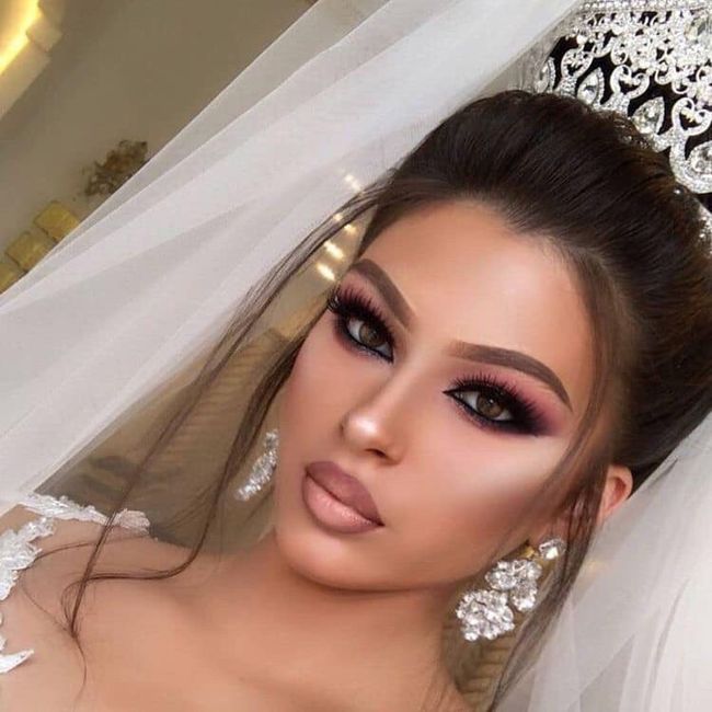 Maquillaje y peinado para el gran día❤️ 9
