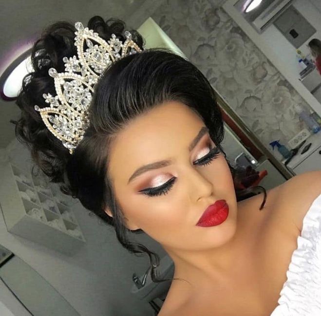 Maquillaje y peinado para el gran día❤️ 10