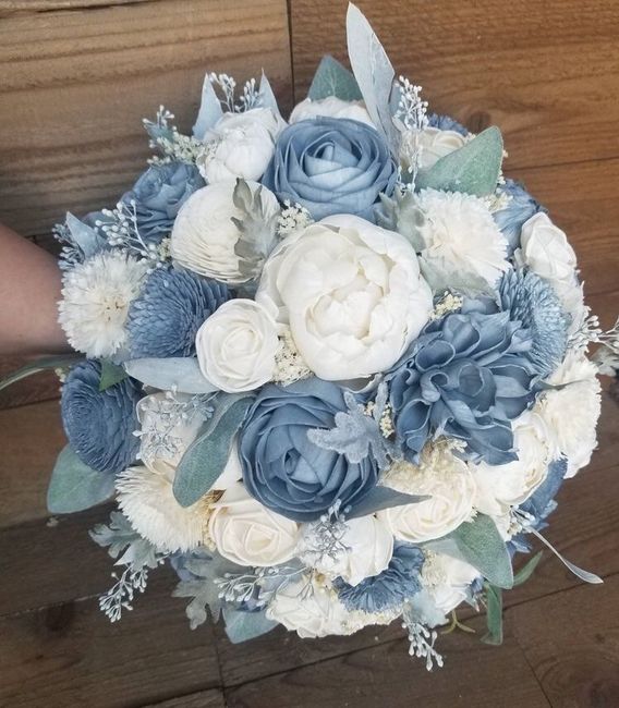 Boda en dusty blue💙 26