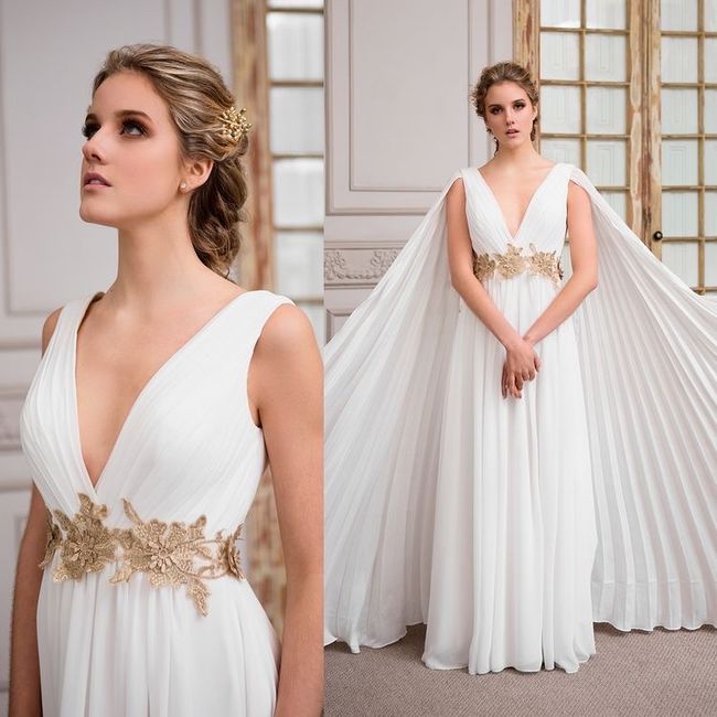 Vestidos con capas 1