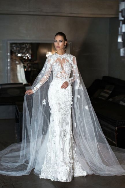 Vestidos con capas 10