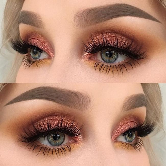 Maquillaje otoñal🧡 3