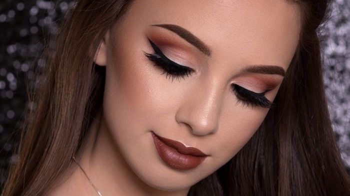 Maquillaje otoñal🧡 9
