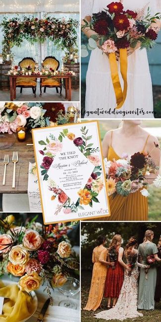 Inspiración para boda otoñal 3