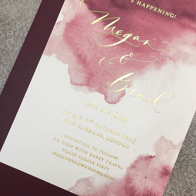 Invitaciones con toques rosas💕 13