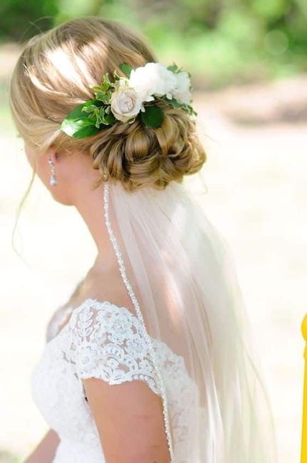 Tocados florales en color blanco! 4