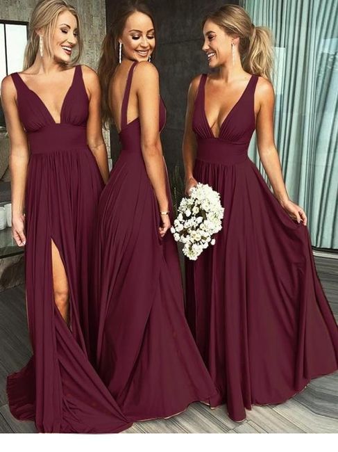 Damas en color vino❤️ 11