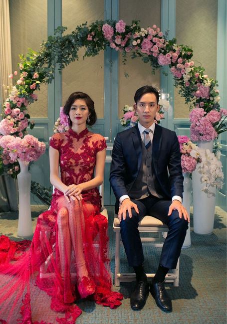 Vestidos de novia en rojo❤️ 13