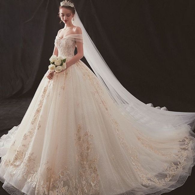 Vestidos color champagne❤️ 12