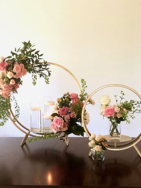 Decoración con aros 3