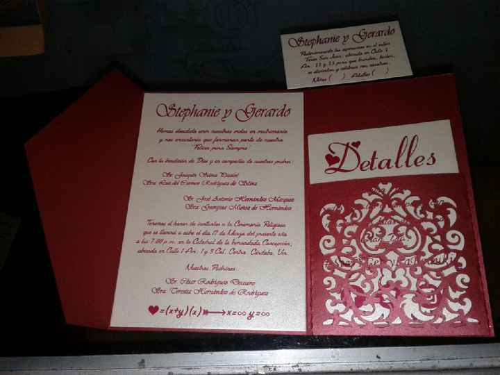  Invitaciones listas!!!! - 2