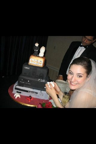Pastel de boda geek - 4