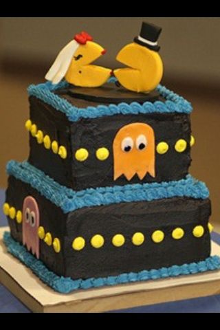 Pastel de boda geek - 7