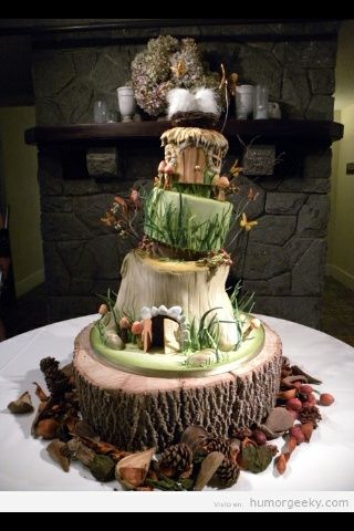 Pastel de boda geek - 8