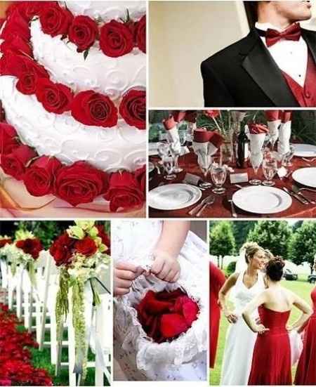 Una boda rojo con blanco? - 6
