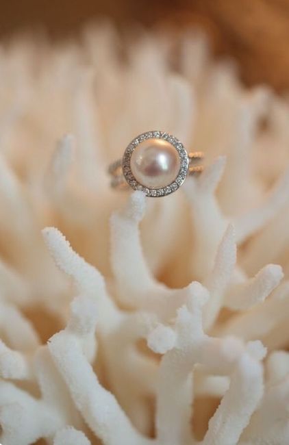Anillos de compromiso: Perlas 1