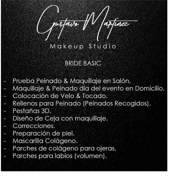 Paquete Bride Basic $3,000