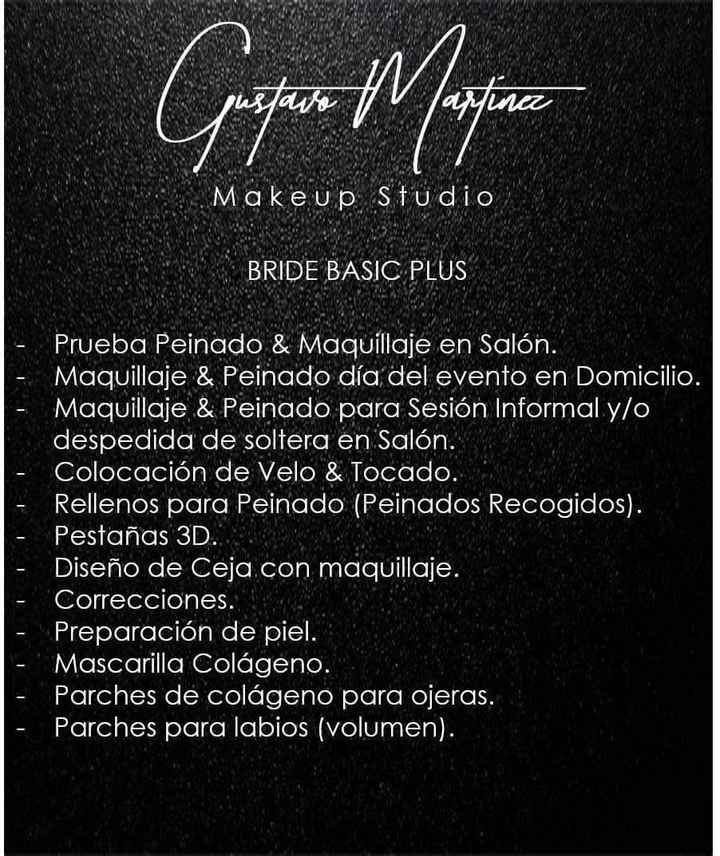 Paquete Bride Basic Plus $3,800