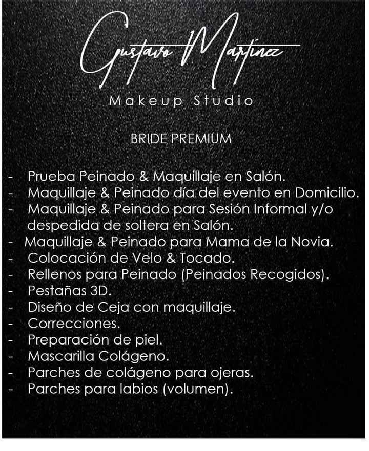 Paquete Bride Premium $4,600