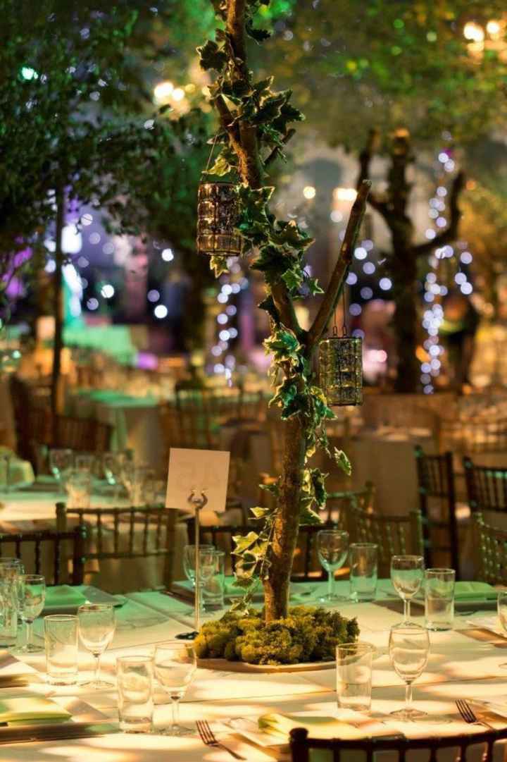 Boda temática con tonos verde - 6