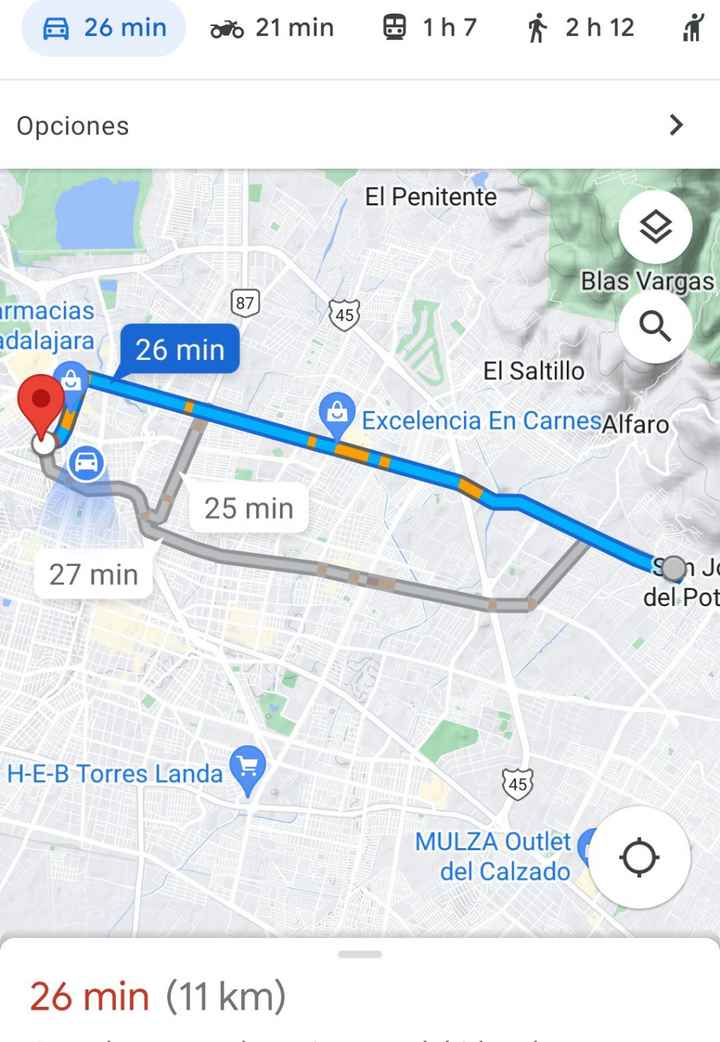 ¿Que tan lejos puede estar el salón de eventos de la iglesia? - 1