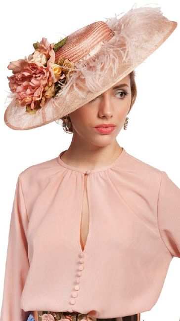 Sombreros para boda en Rosa 💕 - 10