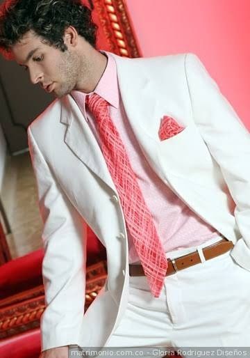 Corbatas para el Novio💕💕 En Rosa 🎗️ - 7