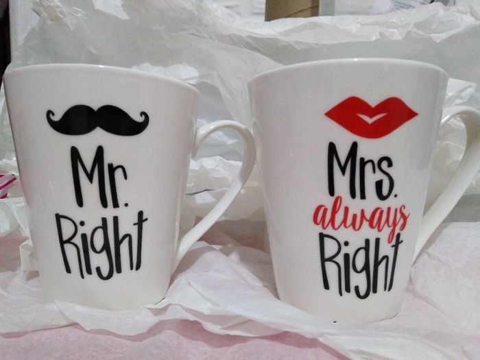 Tazas Mr and Mrs. 💕 - 1