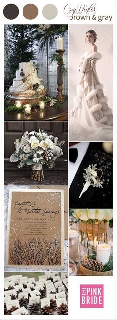 Colores para bodas en invierno - 2